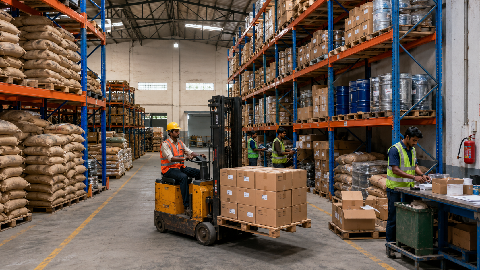 Heavy Duty Pallet Rackingwarehouse application scene