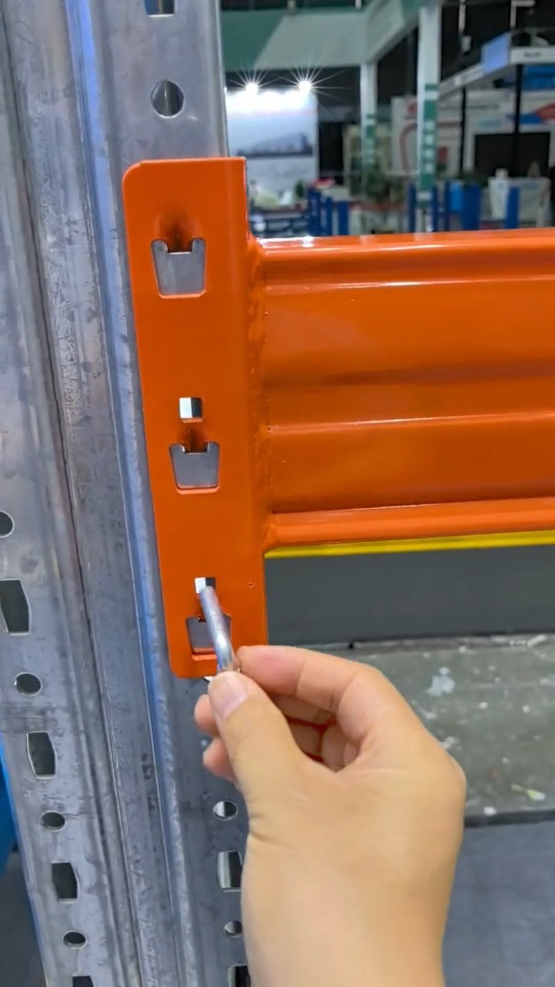 Safety lock detail