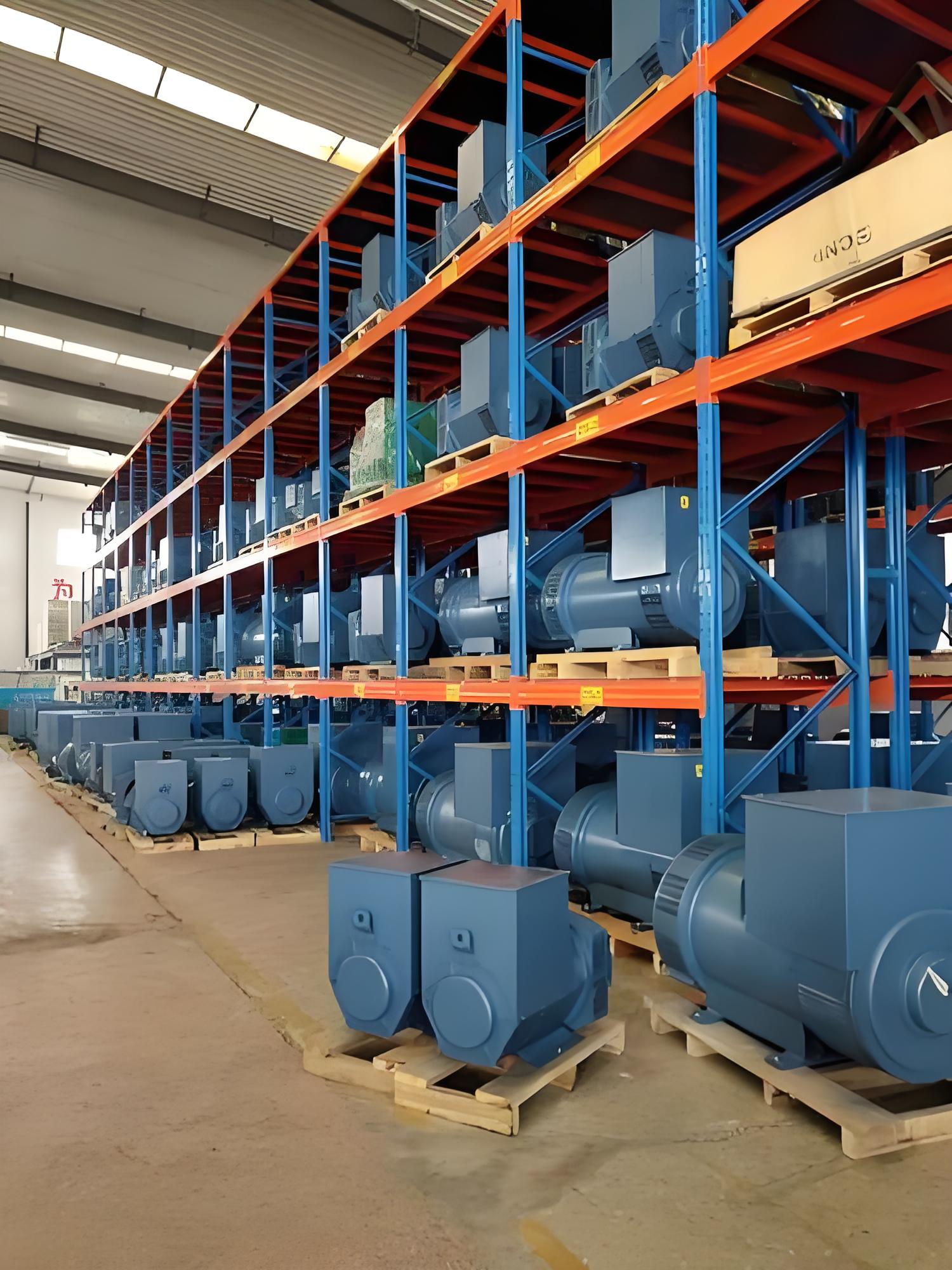 Selective pallet racking warehouse application scene